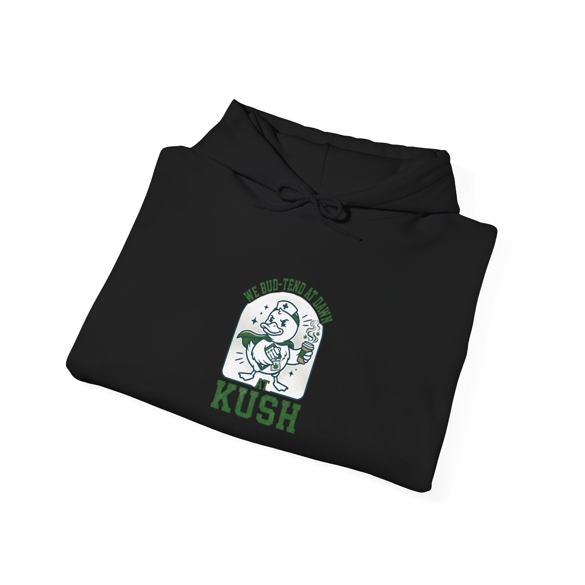 Cute Ducks Nurse Humor Hoodie | playful medical chaos, scrub life