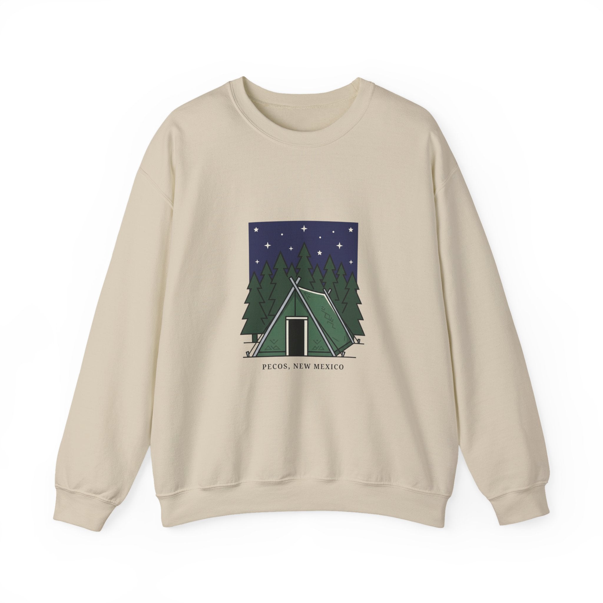 Camp Tent Illustration Sweatshirt | English Teacher Wedding, School Community