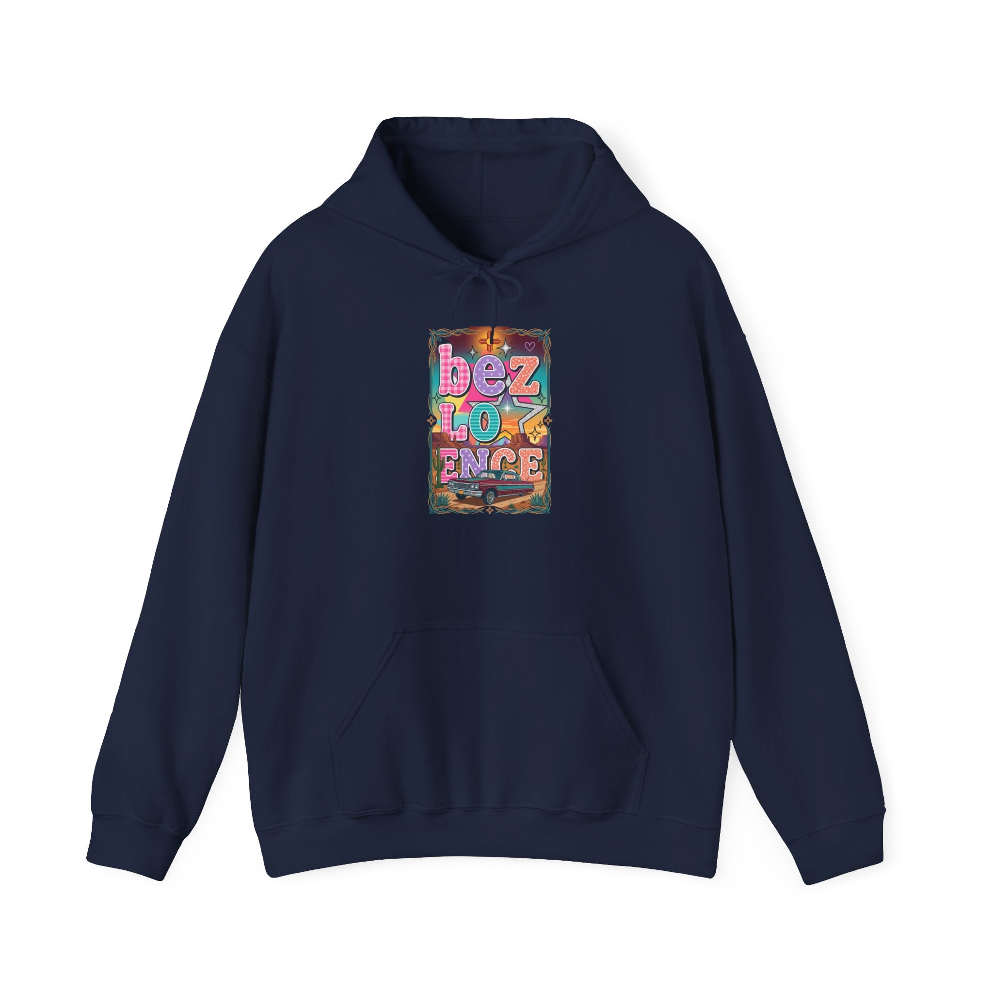BeezLove Scripture Rainbow Hoodie — Christian Faith Sweatshirt
