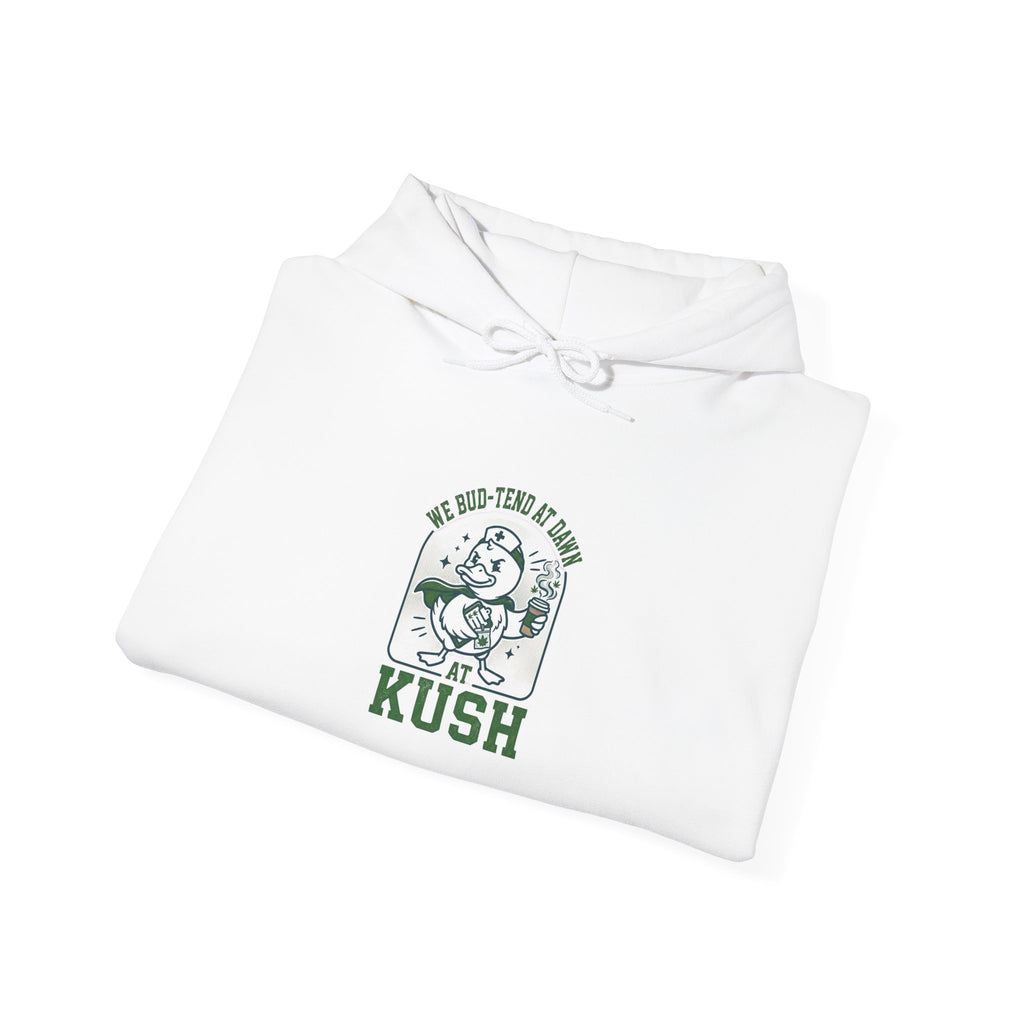 Cute Ducks Nurse Humor Hoodie | playful medical chaos, scrub life
