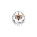 Bee and Floral Crest Kiss-Cut Sticker | Birth Flower, Botanical Sticker