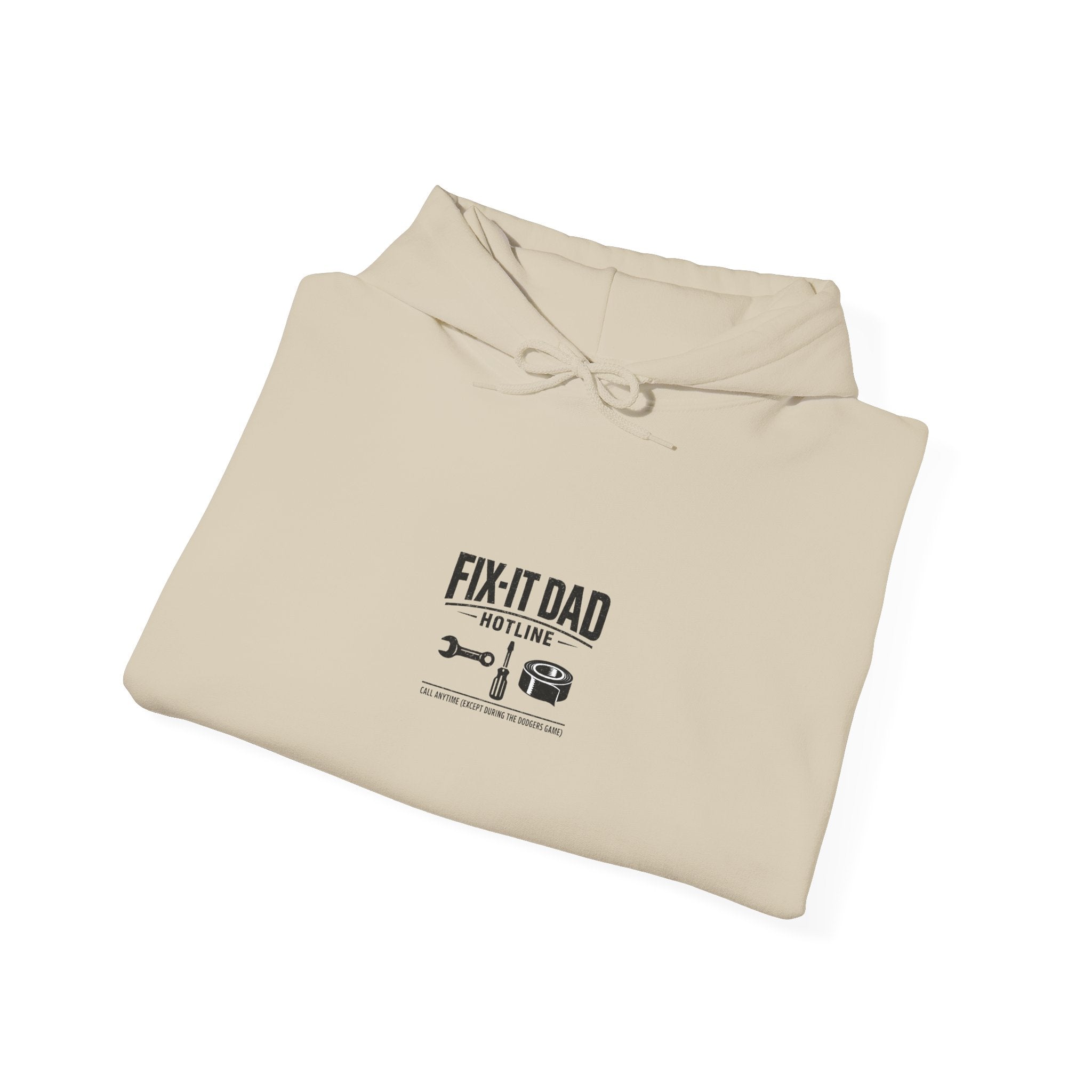 Fix-It Dad Hoodie | Vintage Tool Graphic, Dad Identity Streetwear