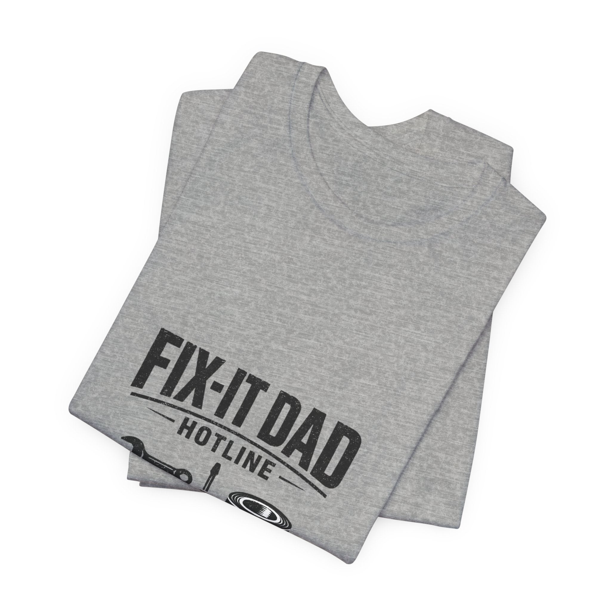Fix-It Dad Hotline T-Shirt | Dad Identity vintage typography, streetwear tee