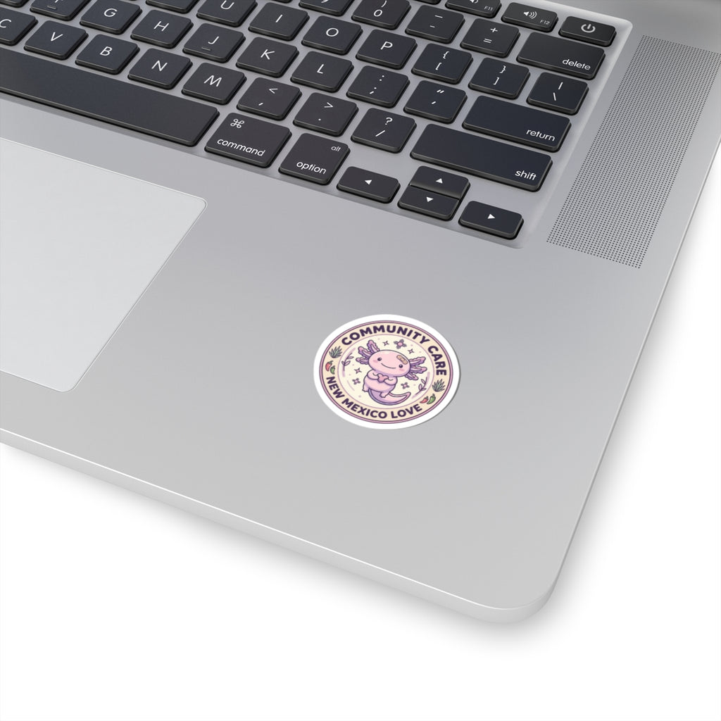 Community Care New Mexico Love sticker | People over Profit, values-led