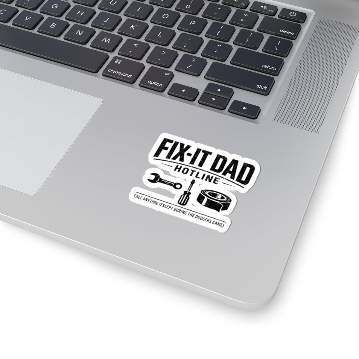 Fix-It Dad Hotline Sticker | Dad Identity, Vintage Tool Typography