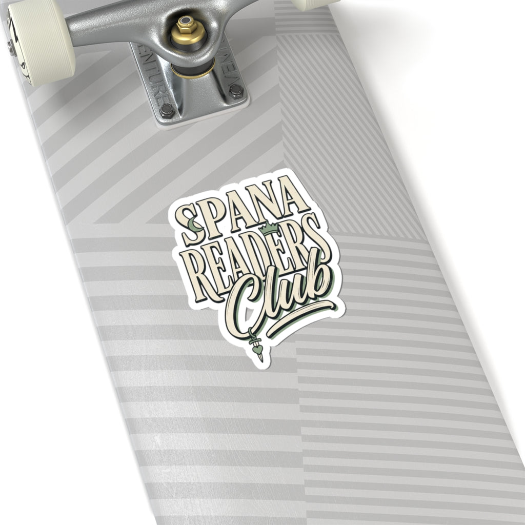 Readers Club Kiss-Cut Sticker | BookTok Romance, Bookish Aesthetic