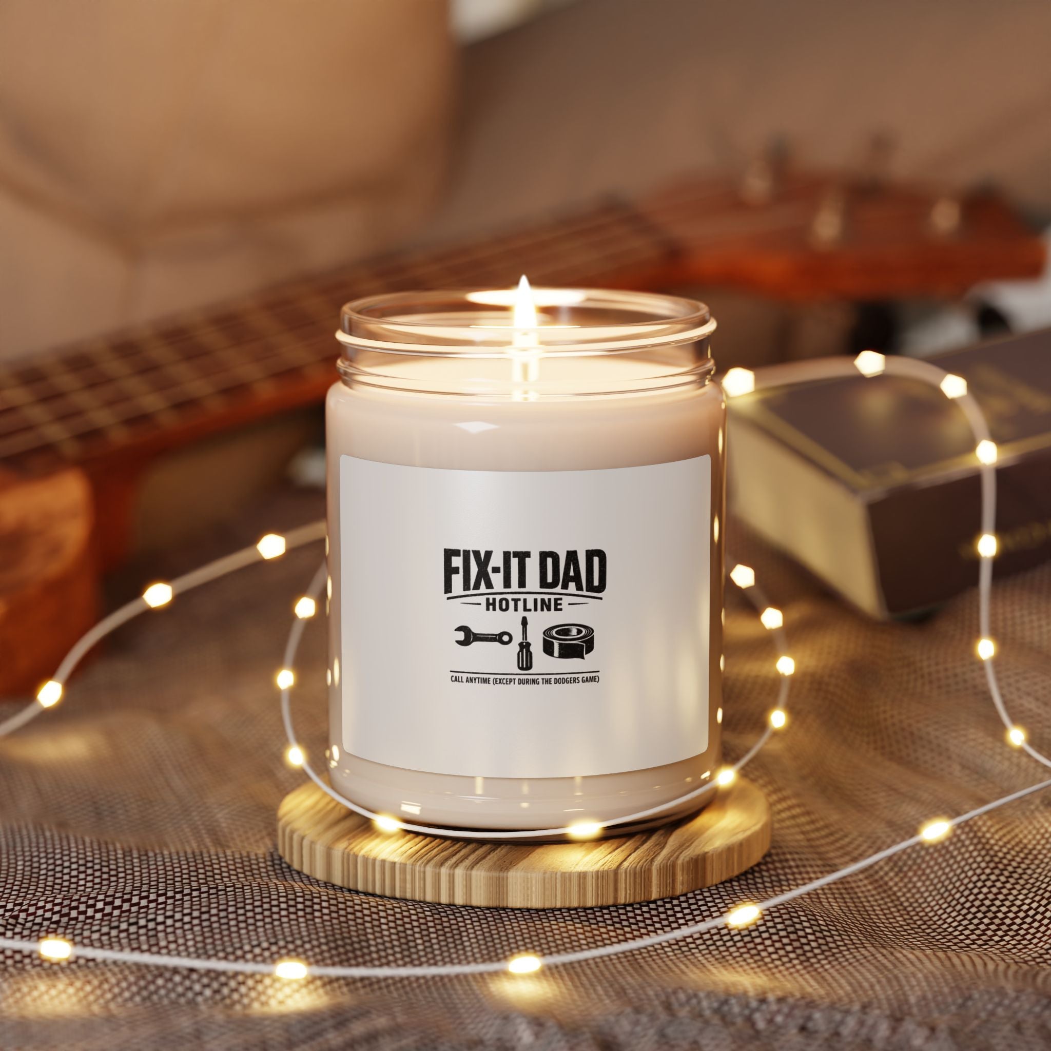 Fix-It Dad Hotline Candle | Soy Candle, Dad Identity, Father’s Day