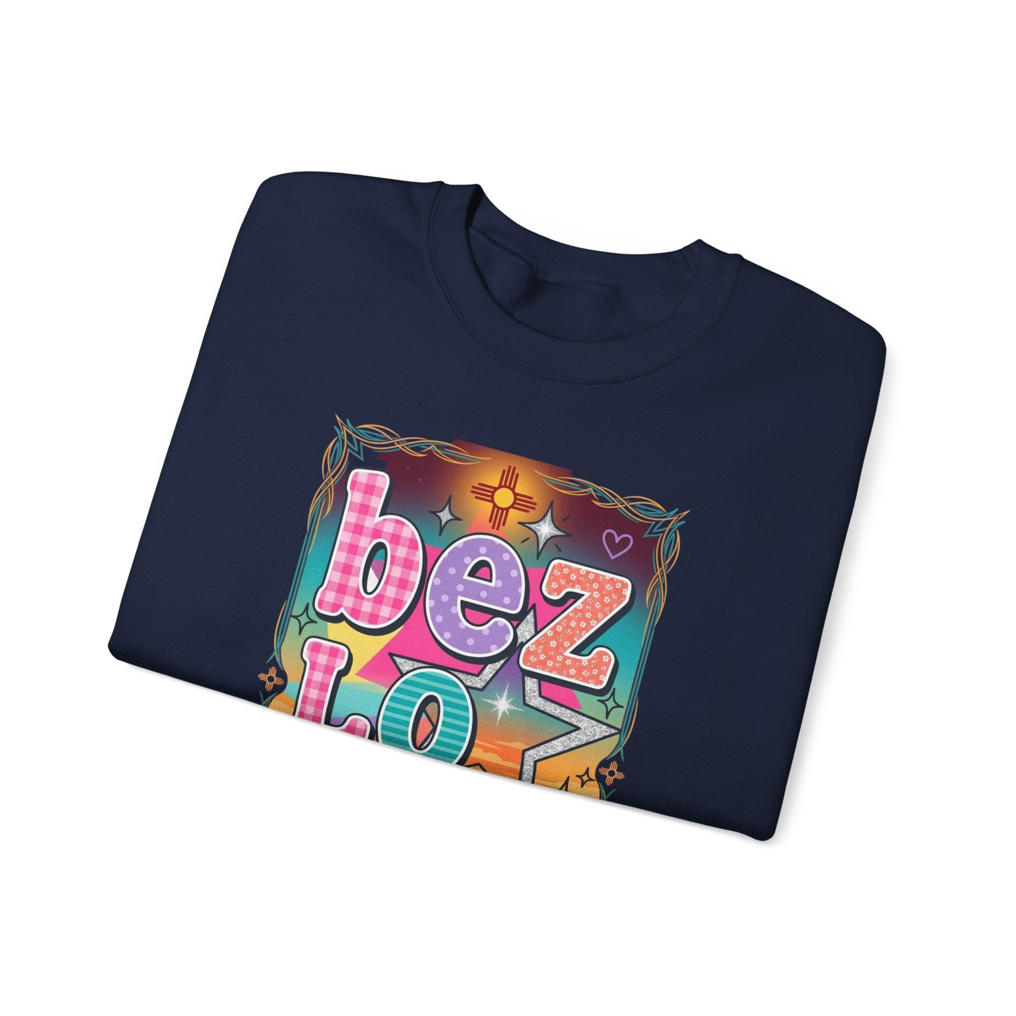 BeezLove Scripture Rainbow Crewneck — Christian Faith Sweatshirt