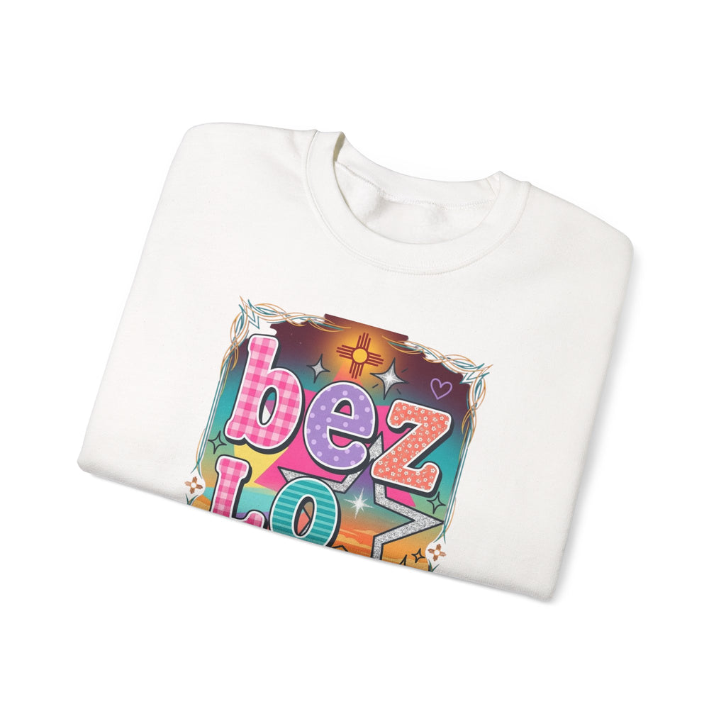 BeezLove Scripture Rainbow Crewneck — Christian Faith Sweatshirt