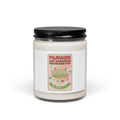 Matcha Aesthetic Soy Candle, 9oz | Green Pink Café Vibes