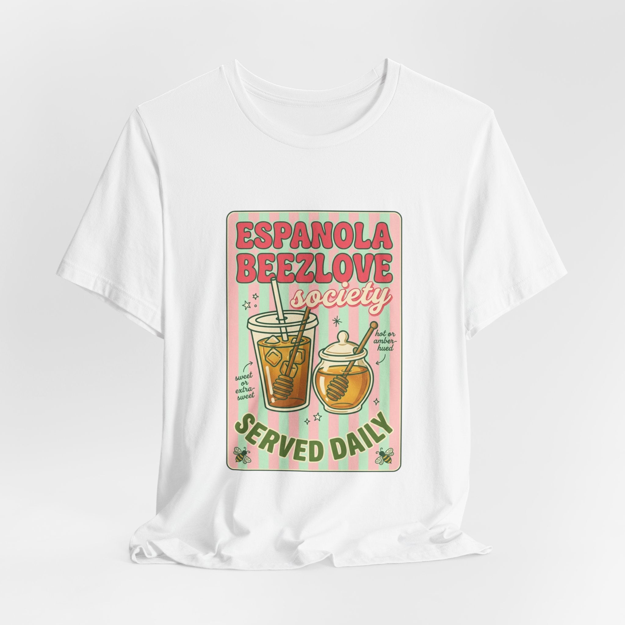 Matcha Cafe Graphic Jersey Tee | matcha girl, green pink latte vibes