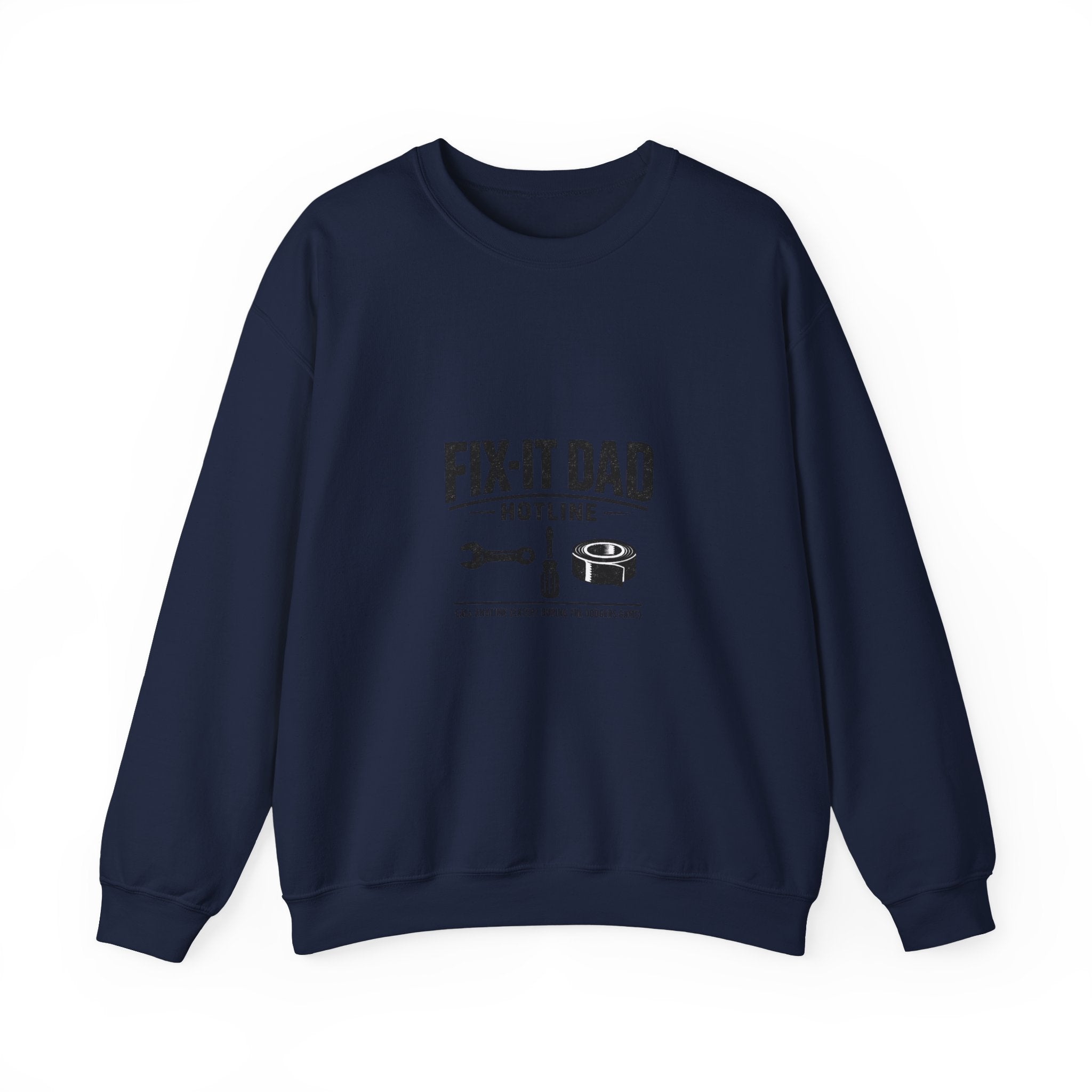 Fix-It Dad Hotline Sweatshirt | Dad Identity, Vintage Typography