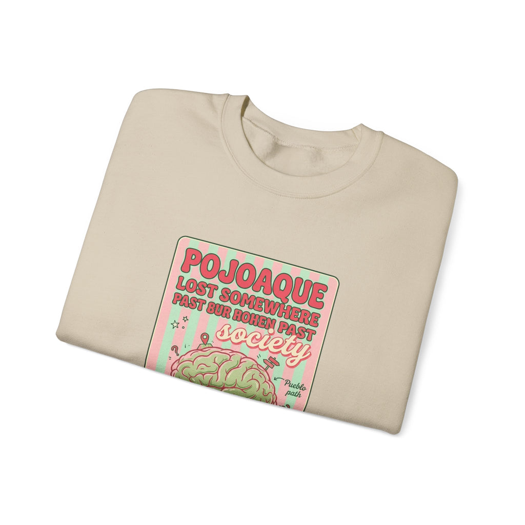Matcha Club Graphic Sweatshirt | green pink café aesthetic, latte art illustration
