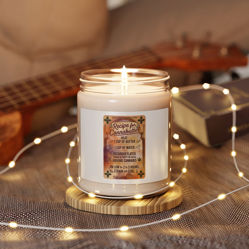 Democracy & Civic Courage Candle | Soy Jar Candle, red-blue floral civic pride