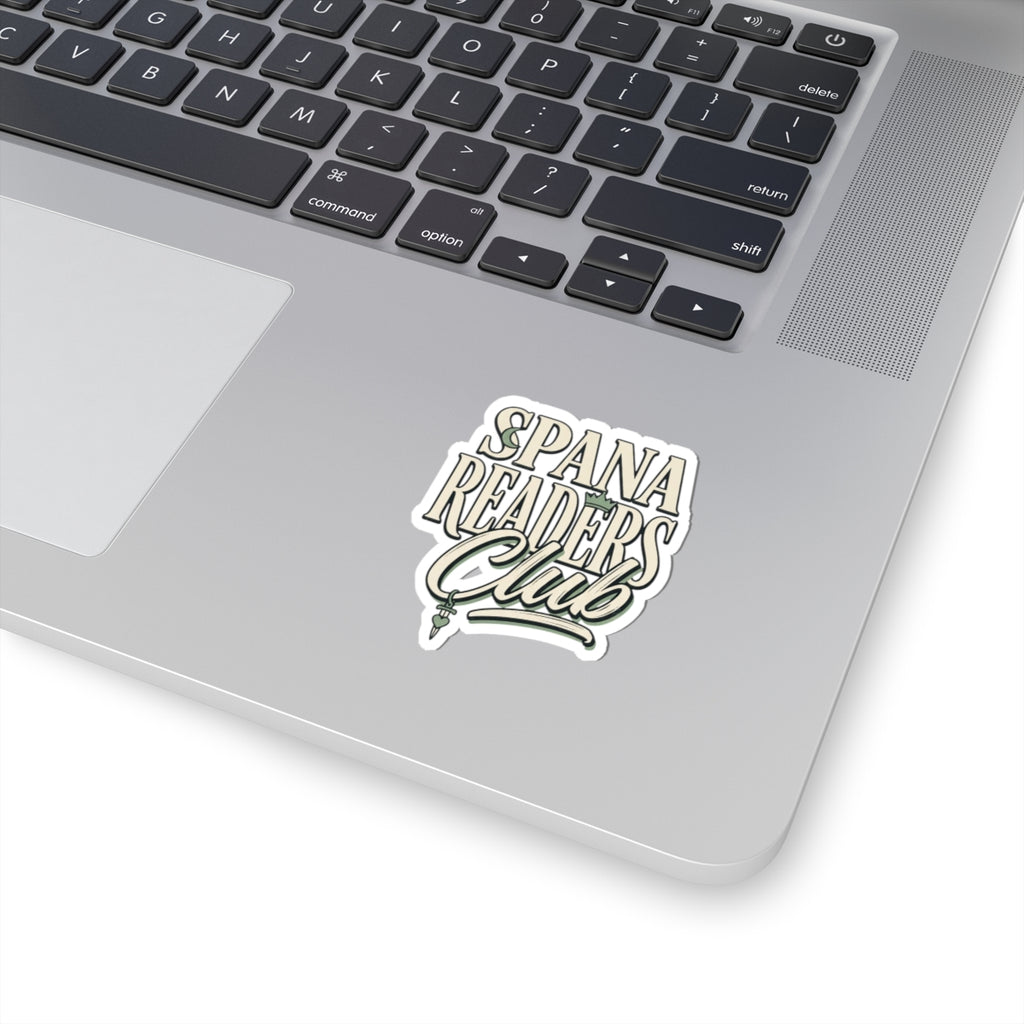 Readers Club Kiss-Cut Sticker | BookTok Romance, Bookish Aesthetic
