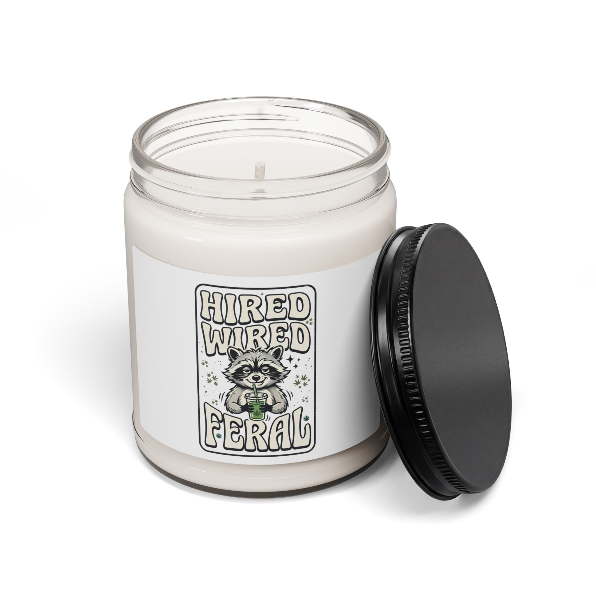 Feral Raccoon Moonlight Candle | Scented Soy Candle
