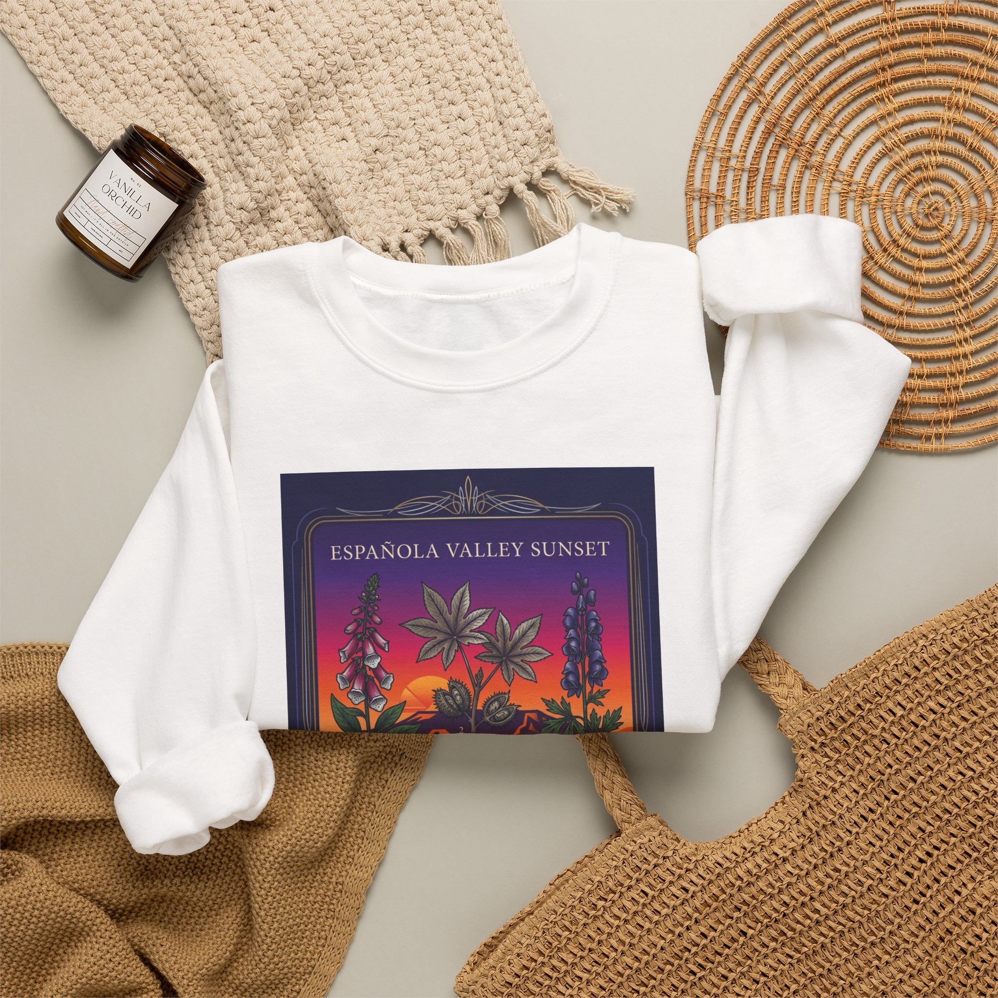 All Plants Are Edible Sweatshirt | Vintage Botanical Illustration, Dark Nature Humor
