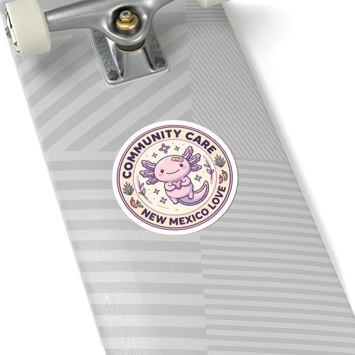 Community Care New Mexico Love sticker | People over Profit, values-led