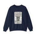 Feral Raccoon Graphic Sweatshirt | Cosmic Wilderness, Nocturnal Trash-Panda Aesthetic