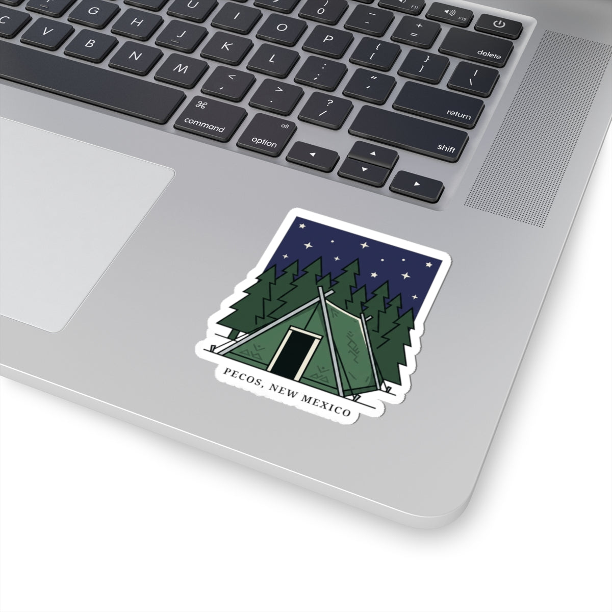 Pecos New Mexico A‑Frame Tent Sticker | Camping Vibes, Teacher Wedding Sticker