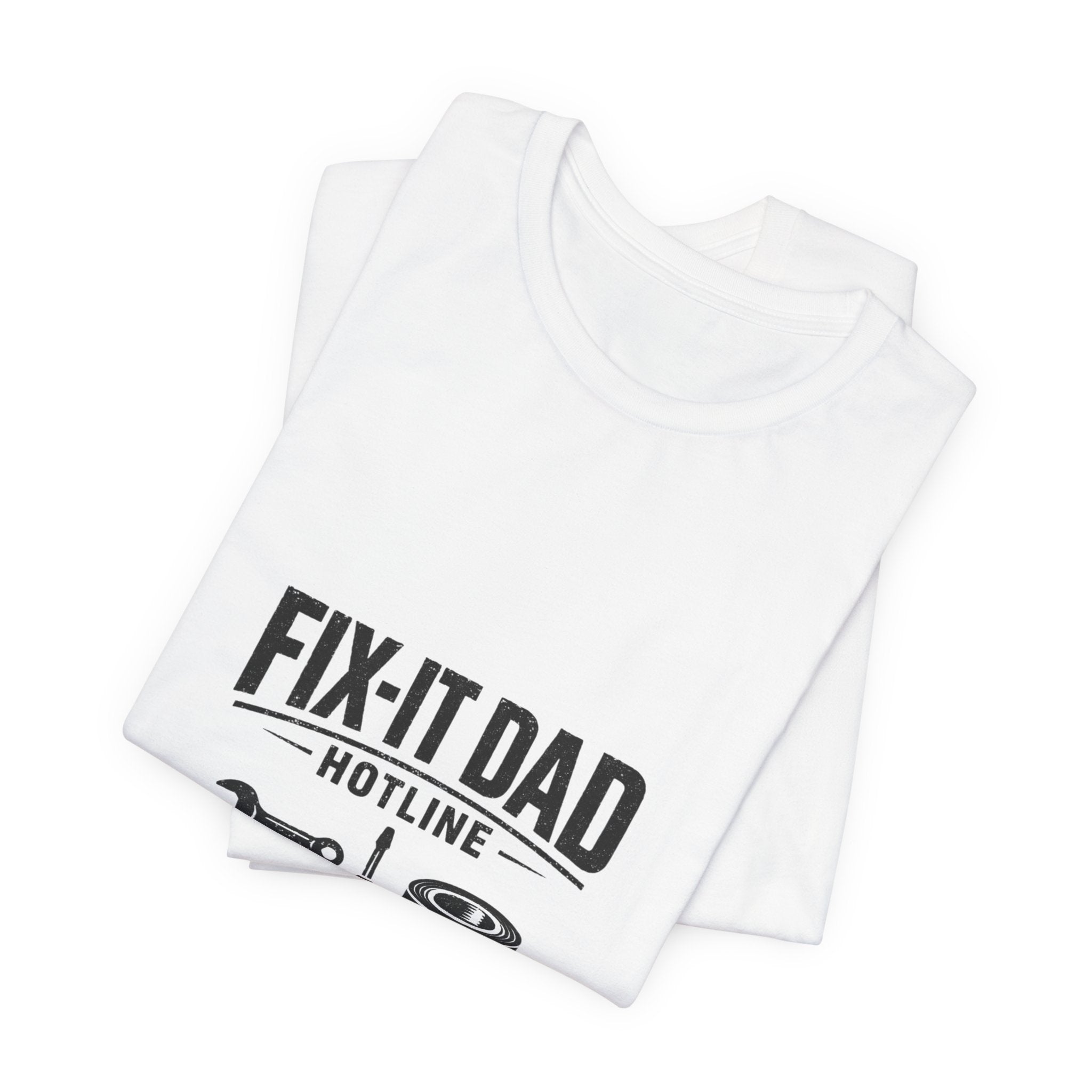 Fix-It Dad Hotline T-Shirt | Dad Identity vintage typography, streetwear tee