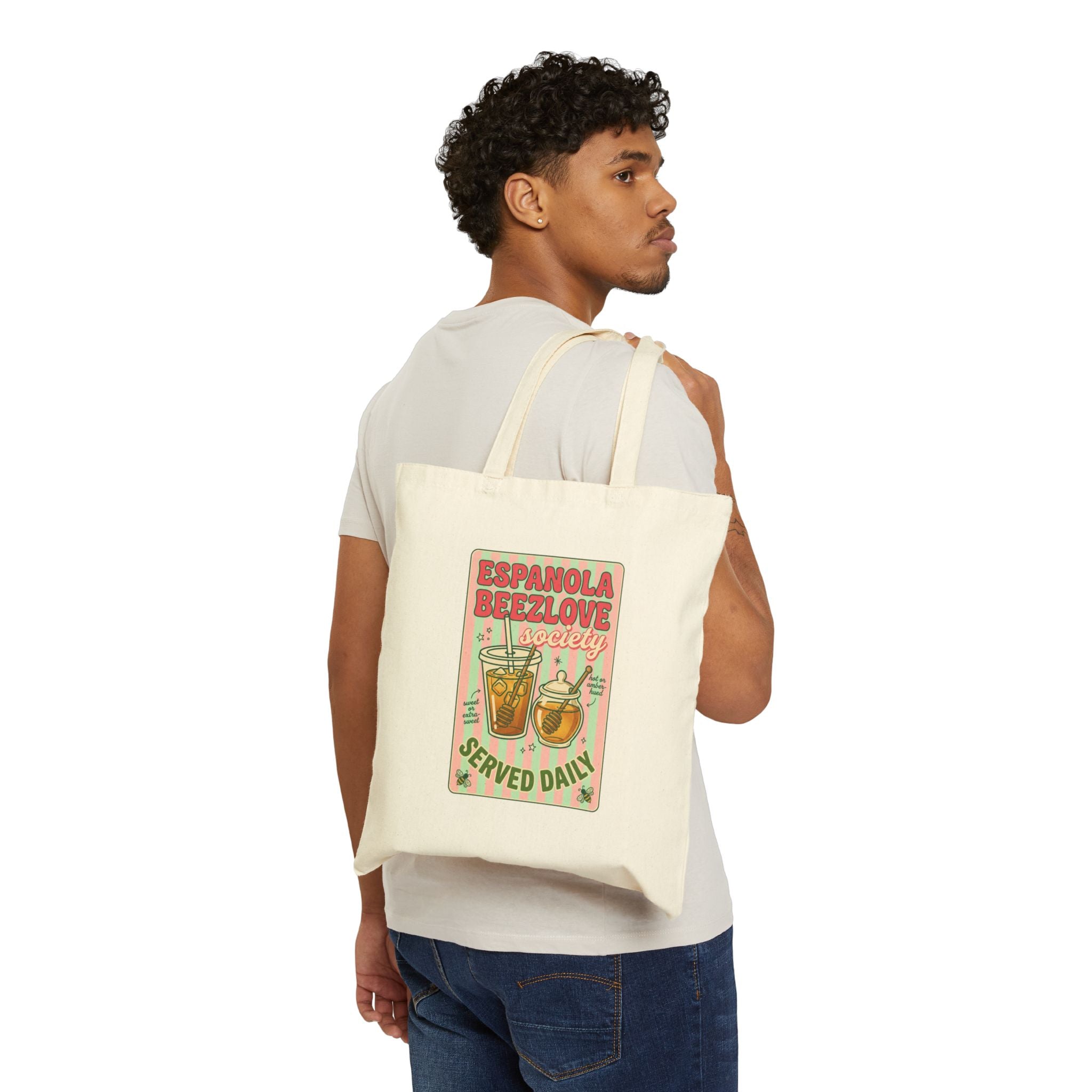 Matcha Latte Illustration Tote | Matcha Girl Aesthetic, Cafe Vibes