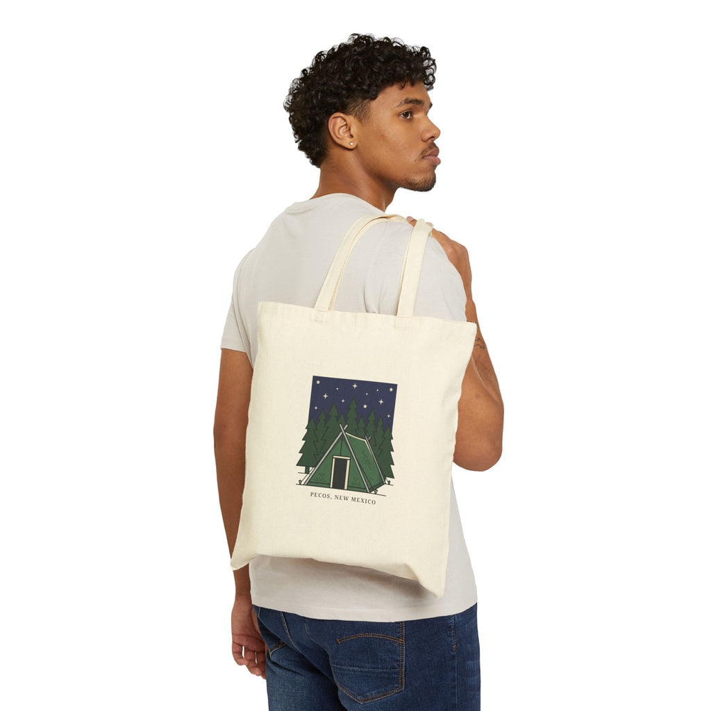 Camping Tent Illustration Tote | Teacher Wedding, School Community