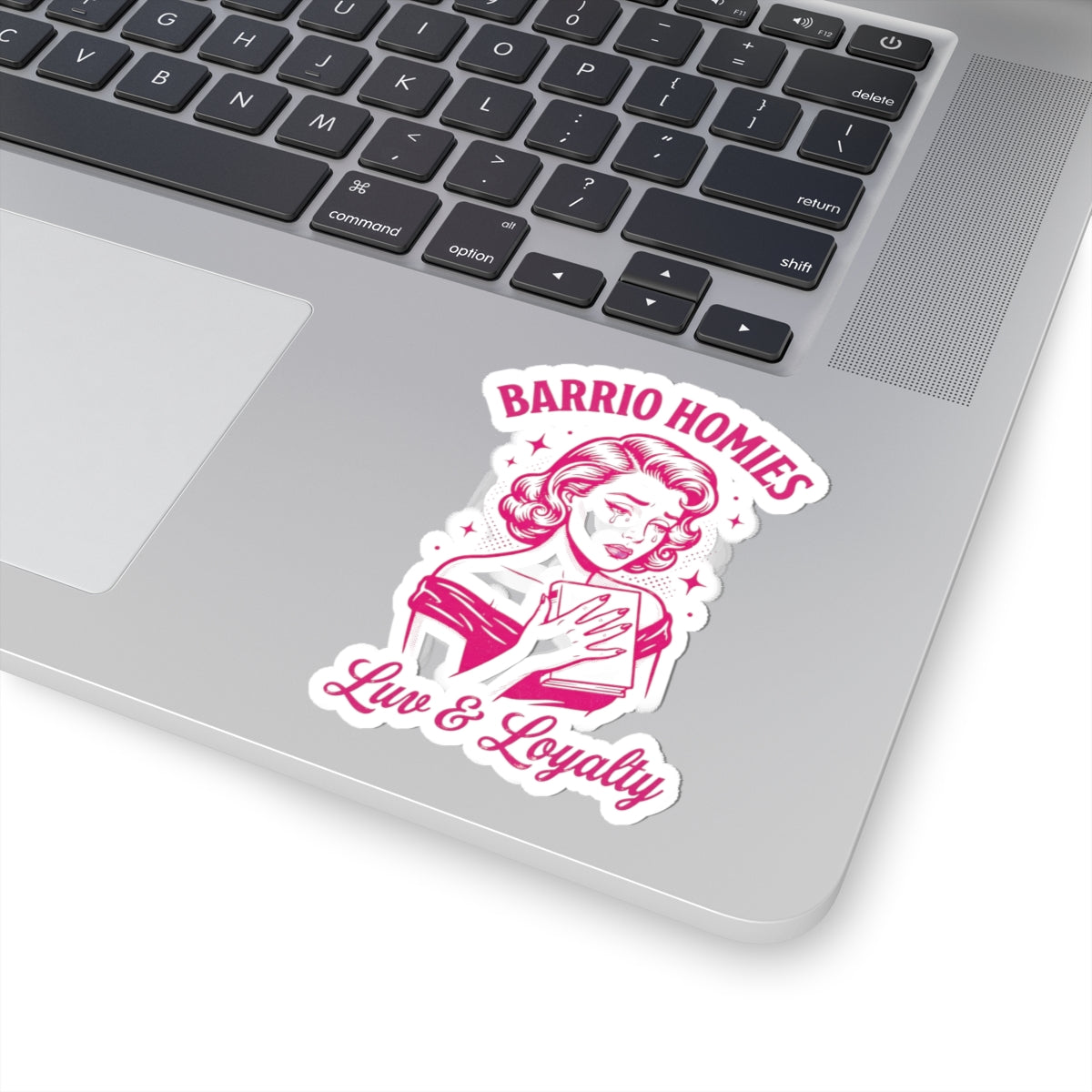 Barrio Homies Luv & Loyalty Kiss-Cut Stickers | Book Club Romance Sticker