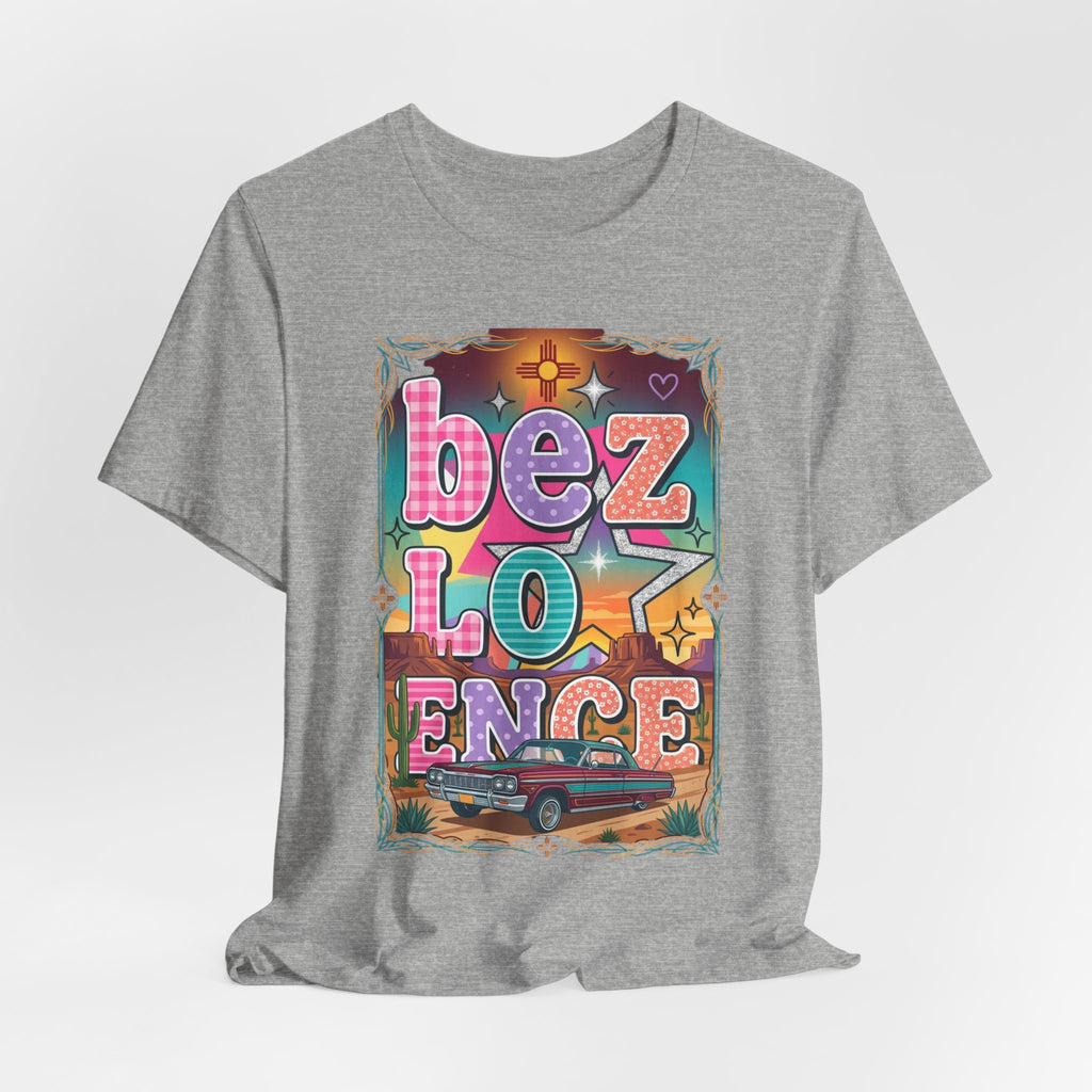 BeezLove Scripture Rainbow Tee — Colorful Christian Faith T-Shirt