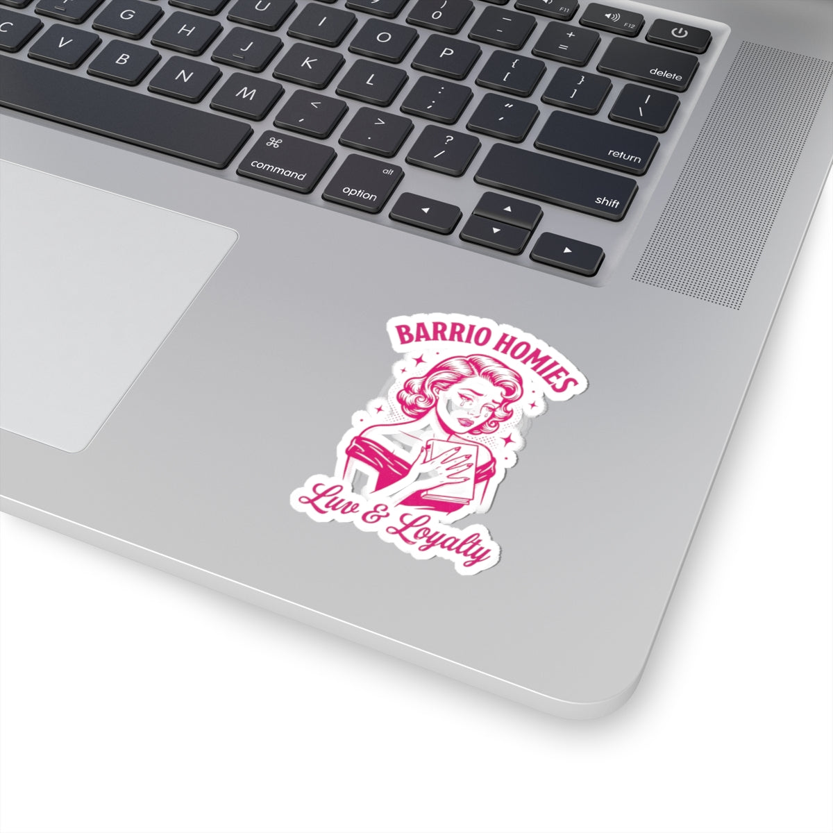 Barrio Homies Luv & Loyalty Kiss-Cut Stickers | Book Club Romance Sticker