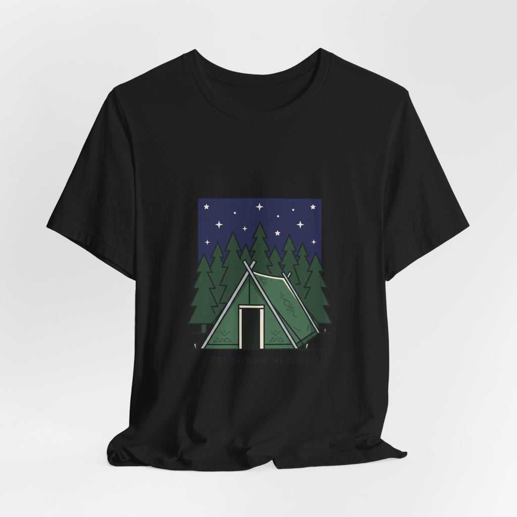 Camping Tent Illustration Tee | Teacher Wedding, School Community