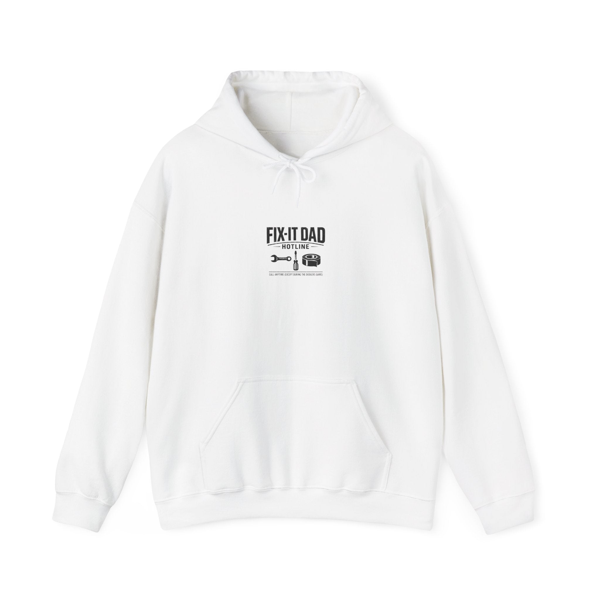Fix-It Dad Hoodie | Vintage Tool Graphic, Dad Identity Streetwear