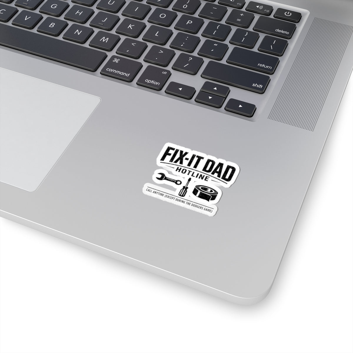Fix-It Dad Hotline Sticker | Dad Identity, Vintage Tool Typography