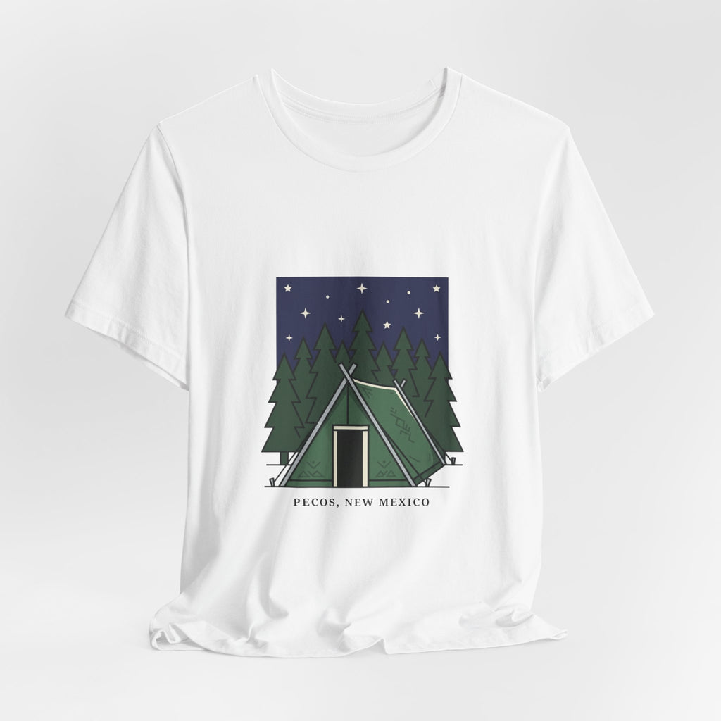 Camping Tent Illustration Tee | Teacher Wedding, School Community