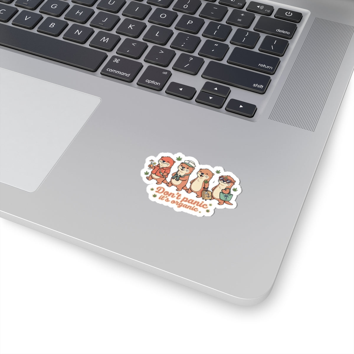 Don't Panic It's Organic Sticker | Cruise Vacation, Tropical Otter Crew