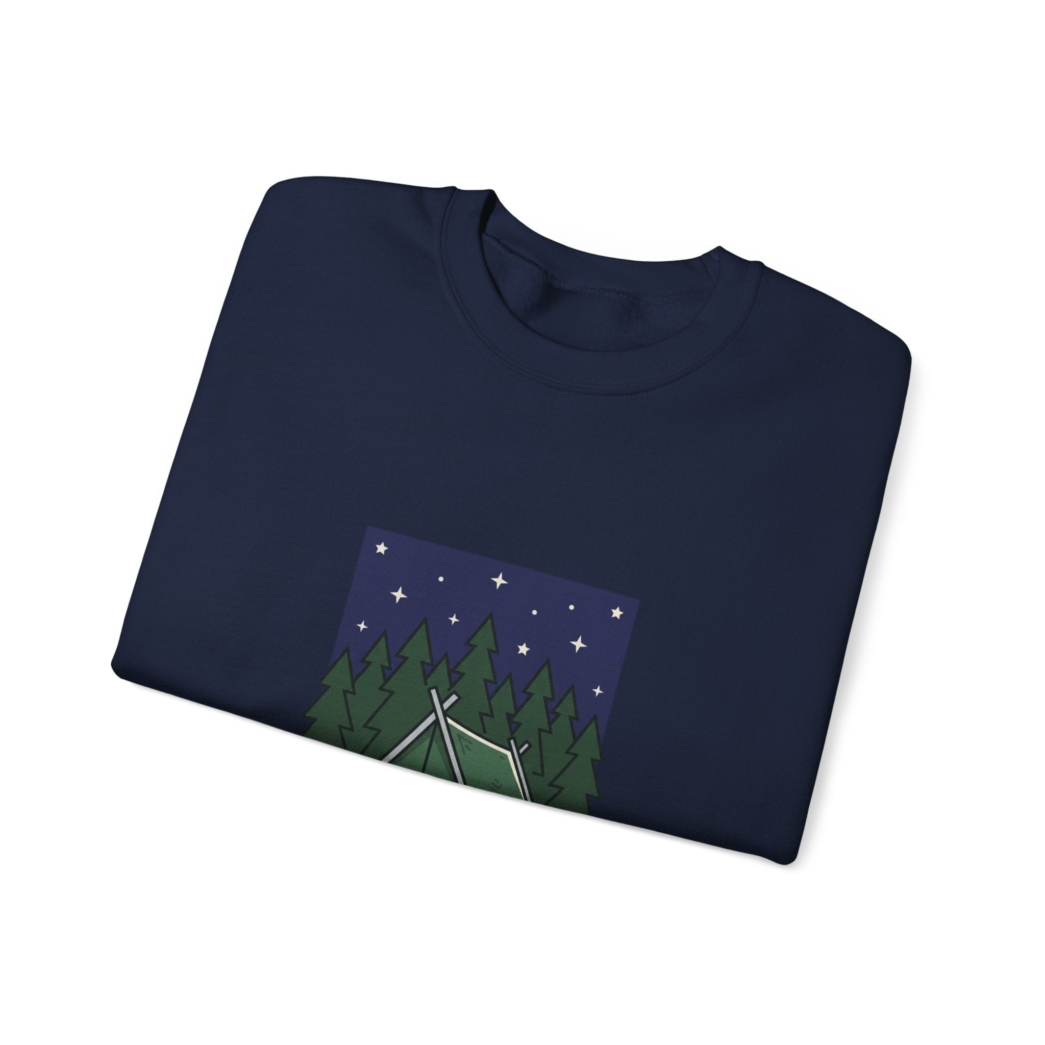 Camp Tent Illustration Sweatshirt | English Teacher Wedding, School Community
