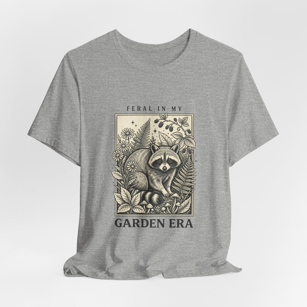 Feral in My Garden Era Tee | Raccoon Wilderness Aesthetic