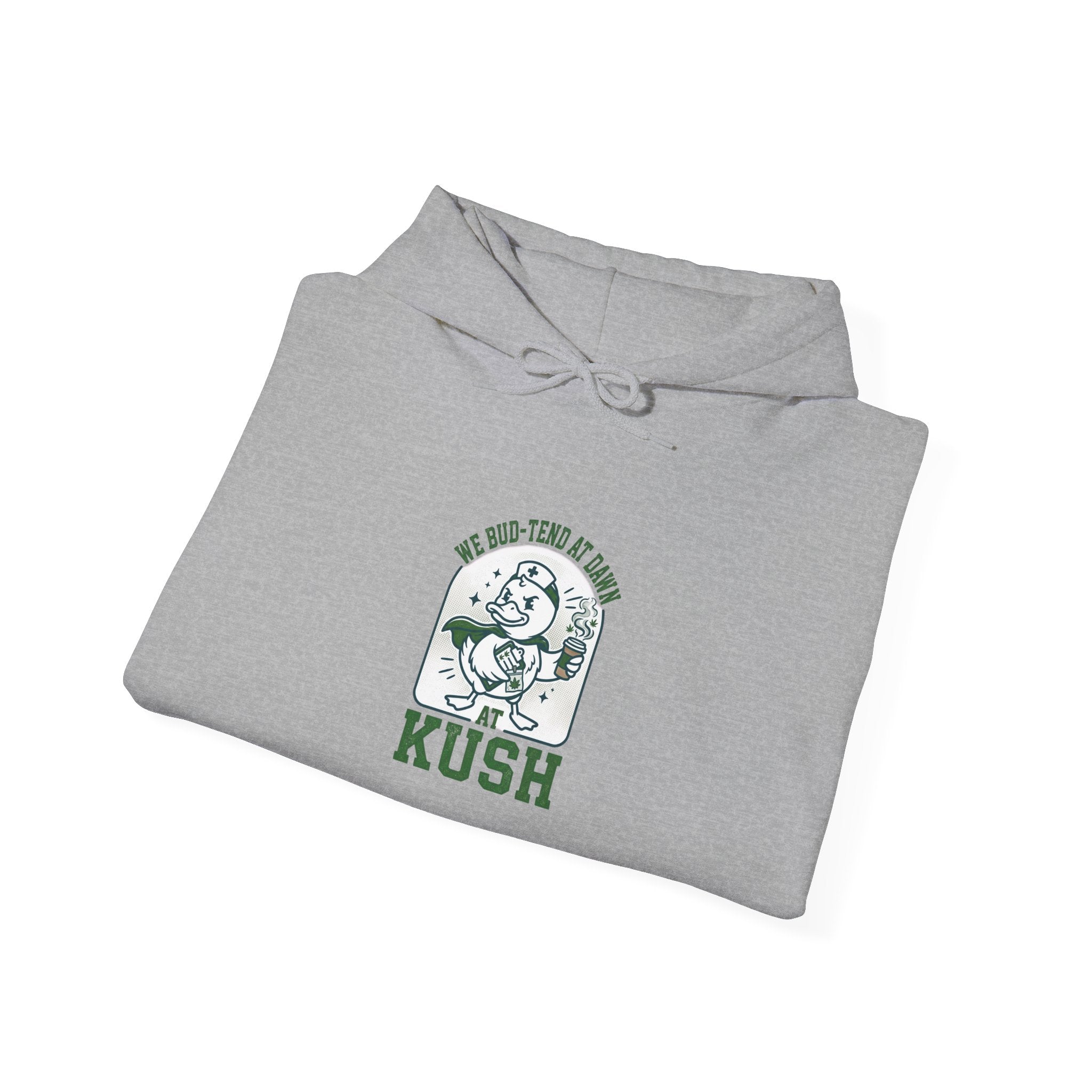 Cute Ducks Nurse Humor Hoodie | playful medical chaos, scrub life