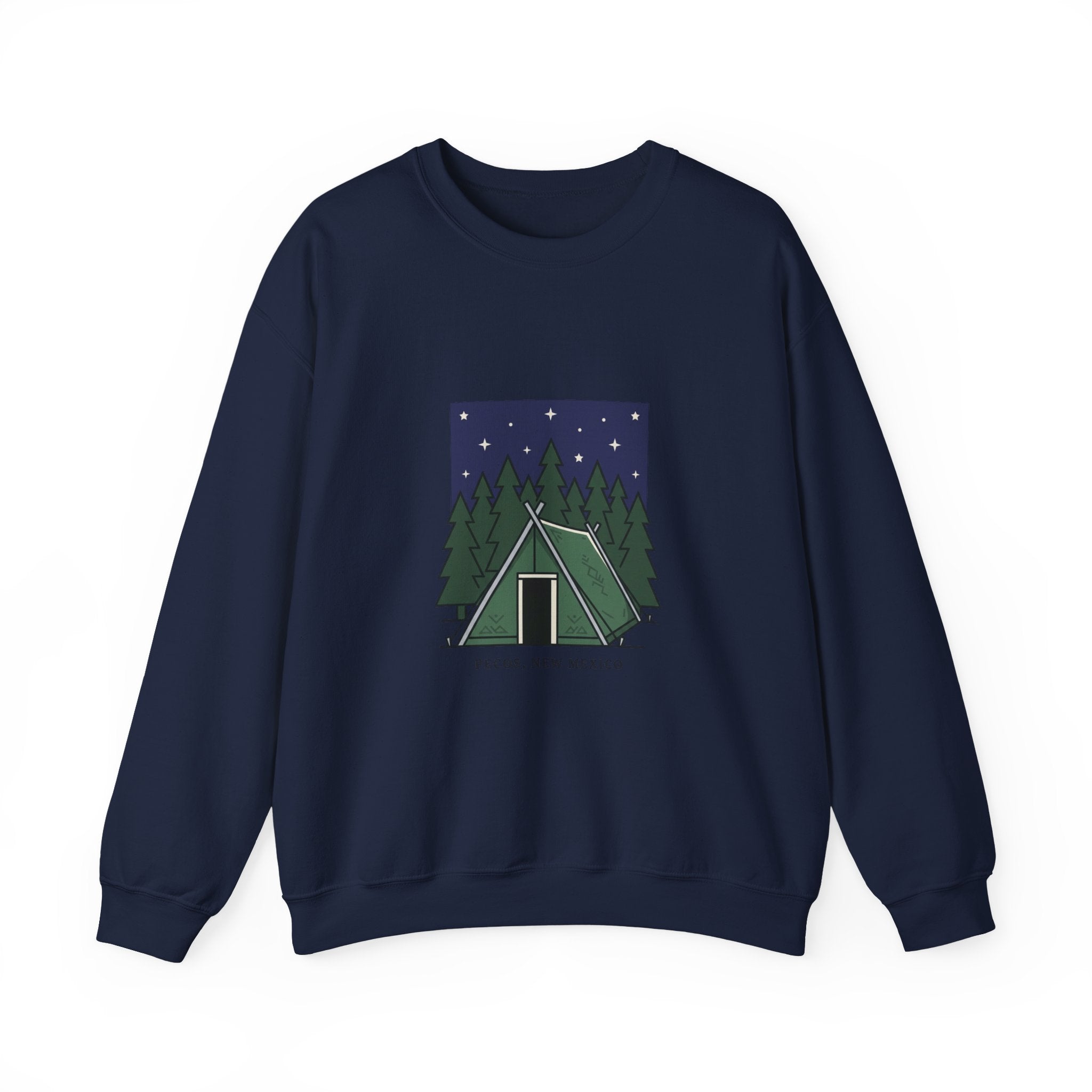 Camp Tent Illustration Sweatshirt | English Teacher Wedding, School Community