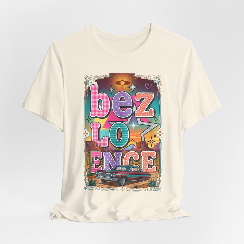 BeezLove Scripture Rainbow Tee — Colorful Christian Faith T-Shirt