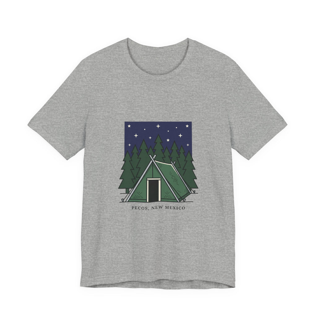 Camping Tent Illustration Tee | Teacher Wedding, School Community
