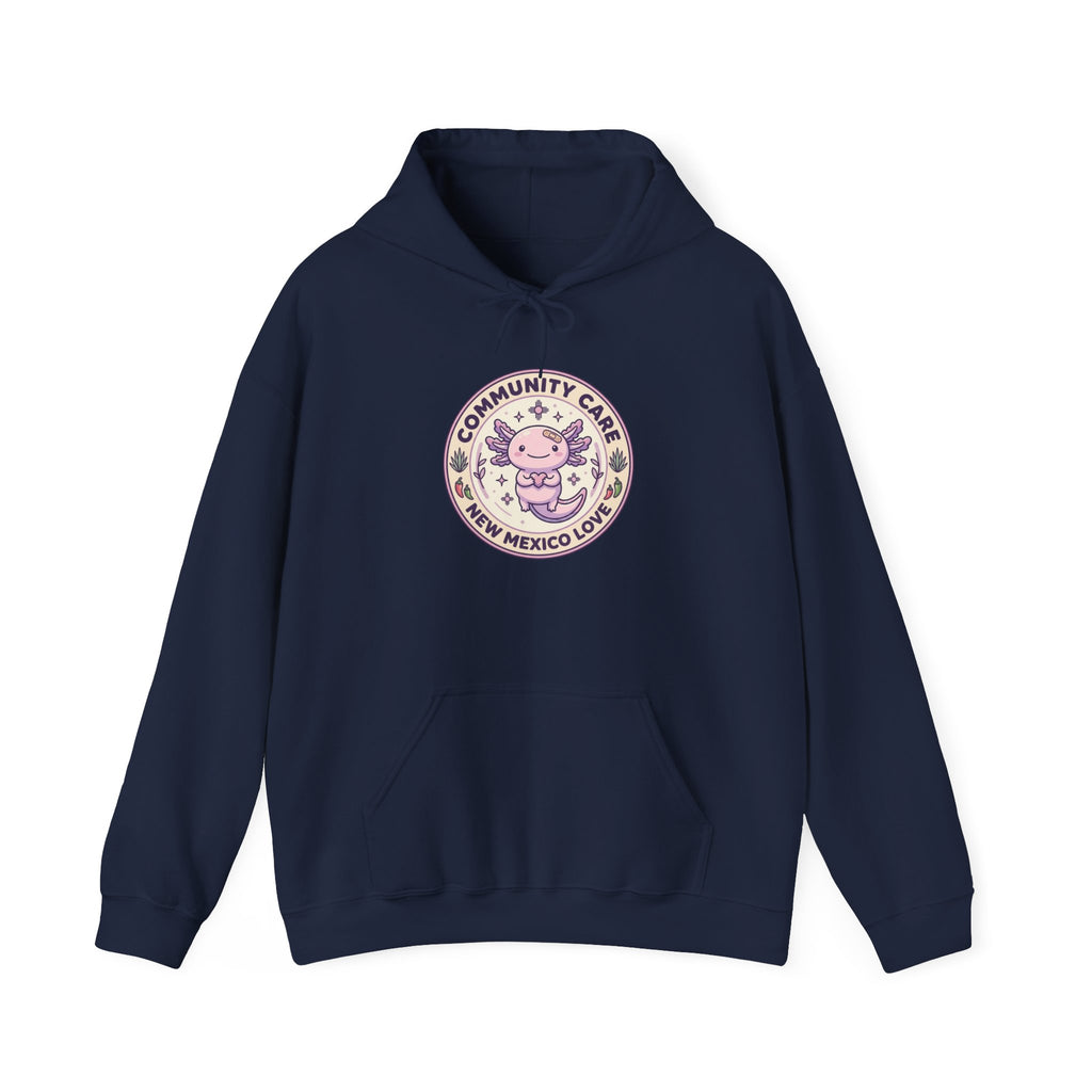 People Over Profit hoodie | Values-led statement sweatshirt, community care emblem