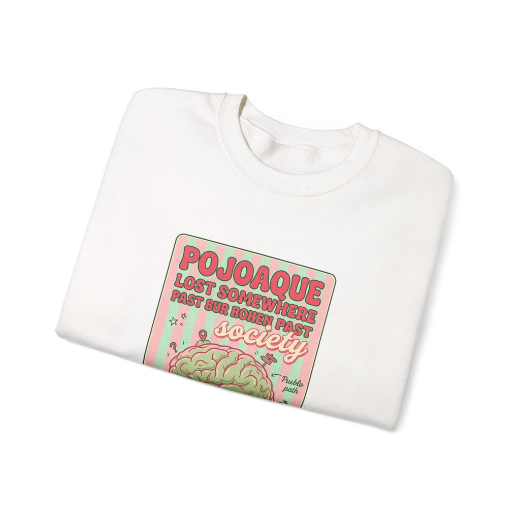 Matcha Club Graphic Sweatshirt | green pink café aesthetic, latte art illustration