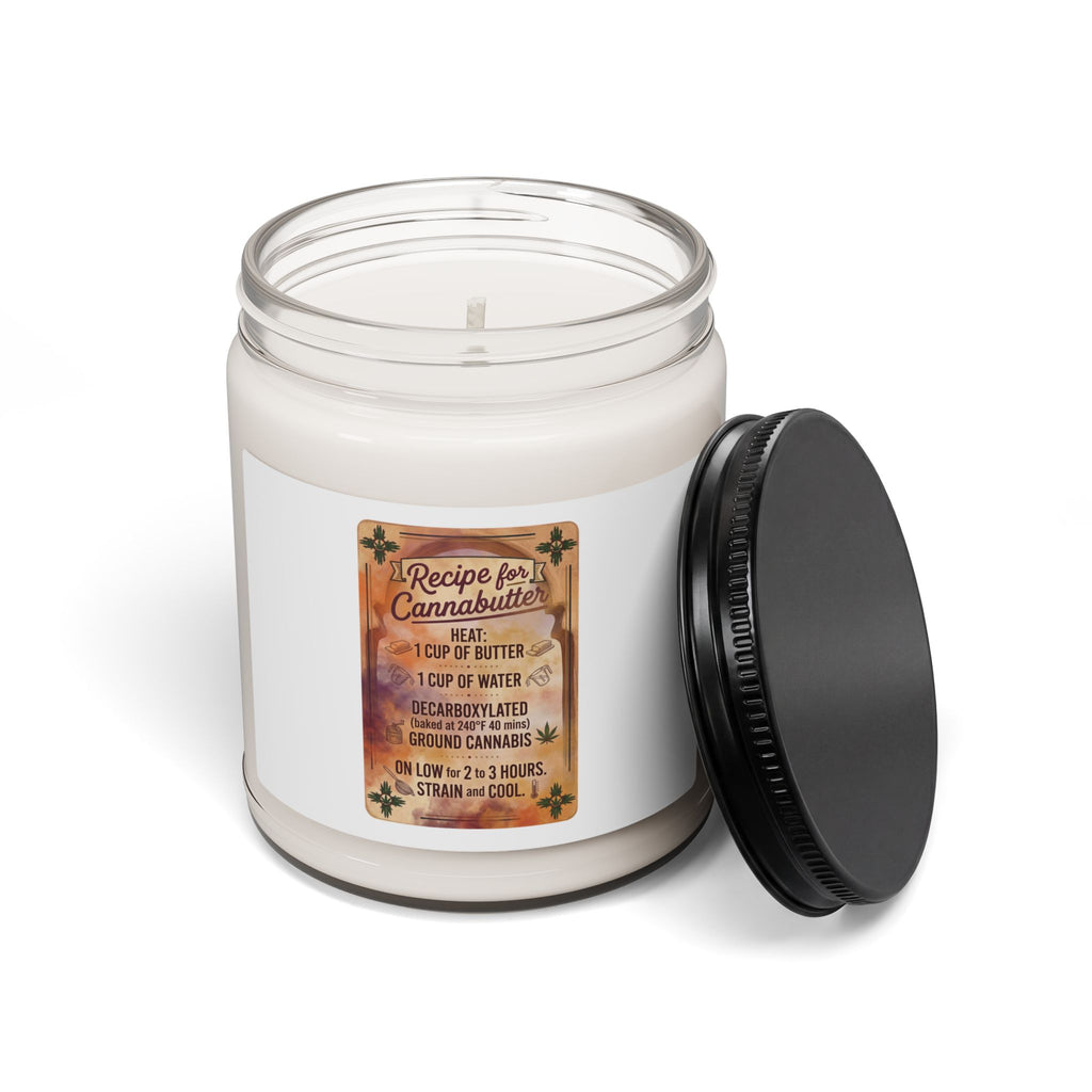 Democracy & Civic Courage Candle | Soy Jar Candle, red-blue floral civic pride