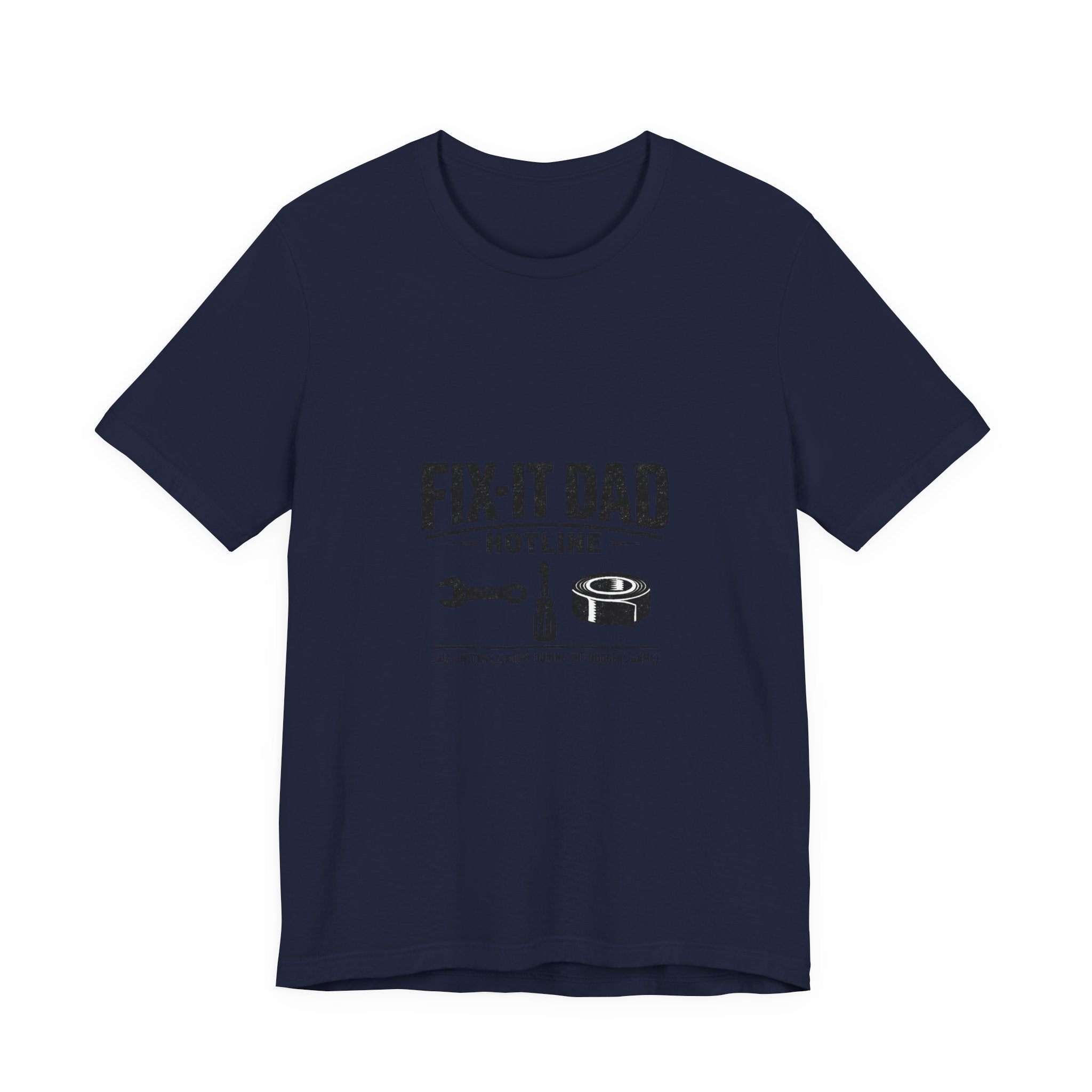 Fix-It Dad Hotline T-Shirt | Dad Identity vintage typography, streetwear tee