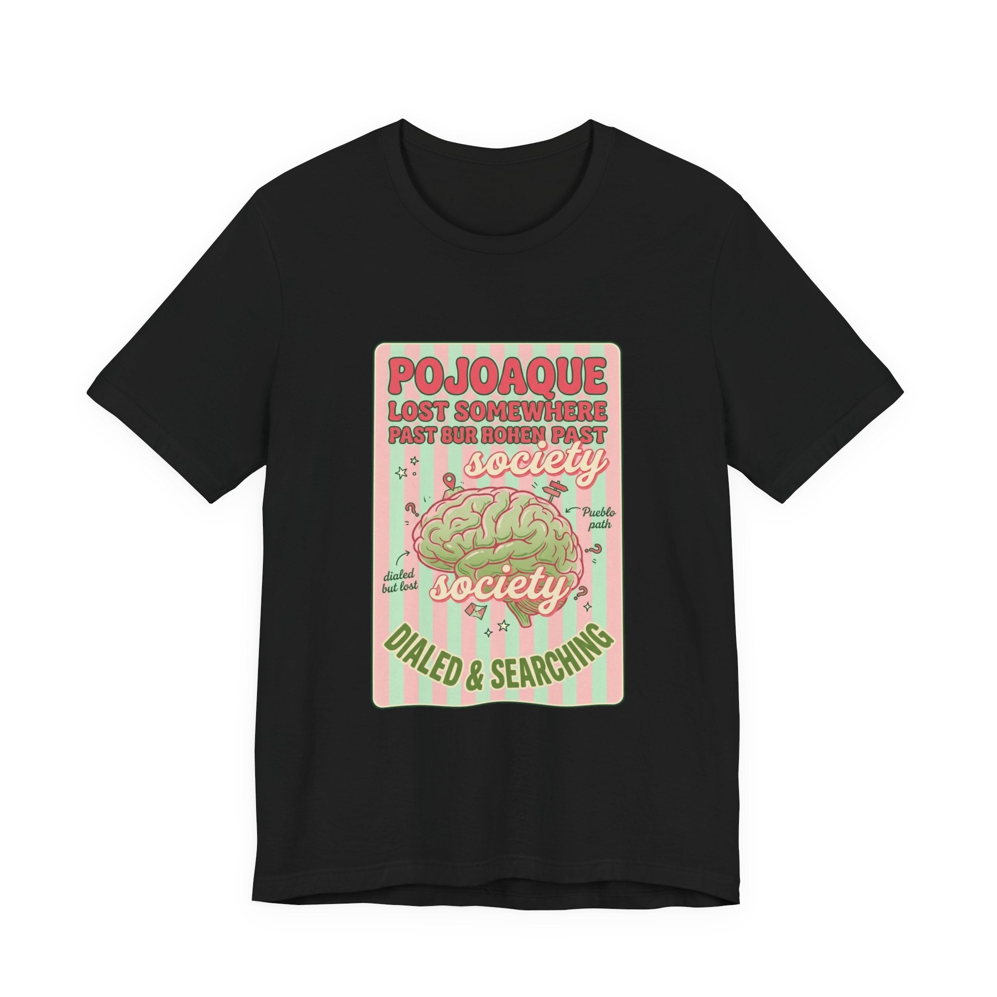 Matcha Aesthetic Brain Latte Tee | Matcha Girl Cafe Graphic T-Shirt