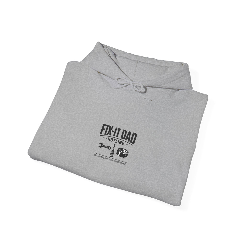 Fix-It Dad Hoodie | Vintage Tool Graphic, Dad Identity Streetwear