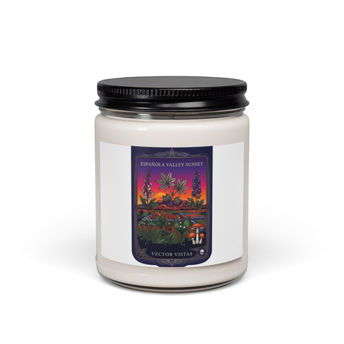 All Plants Are Edible Candle | Scented Soy Candle, Botanical Illustration