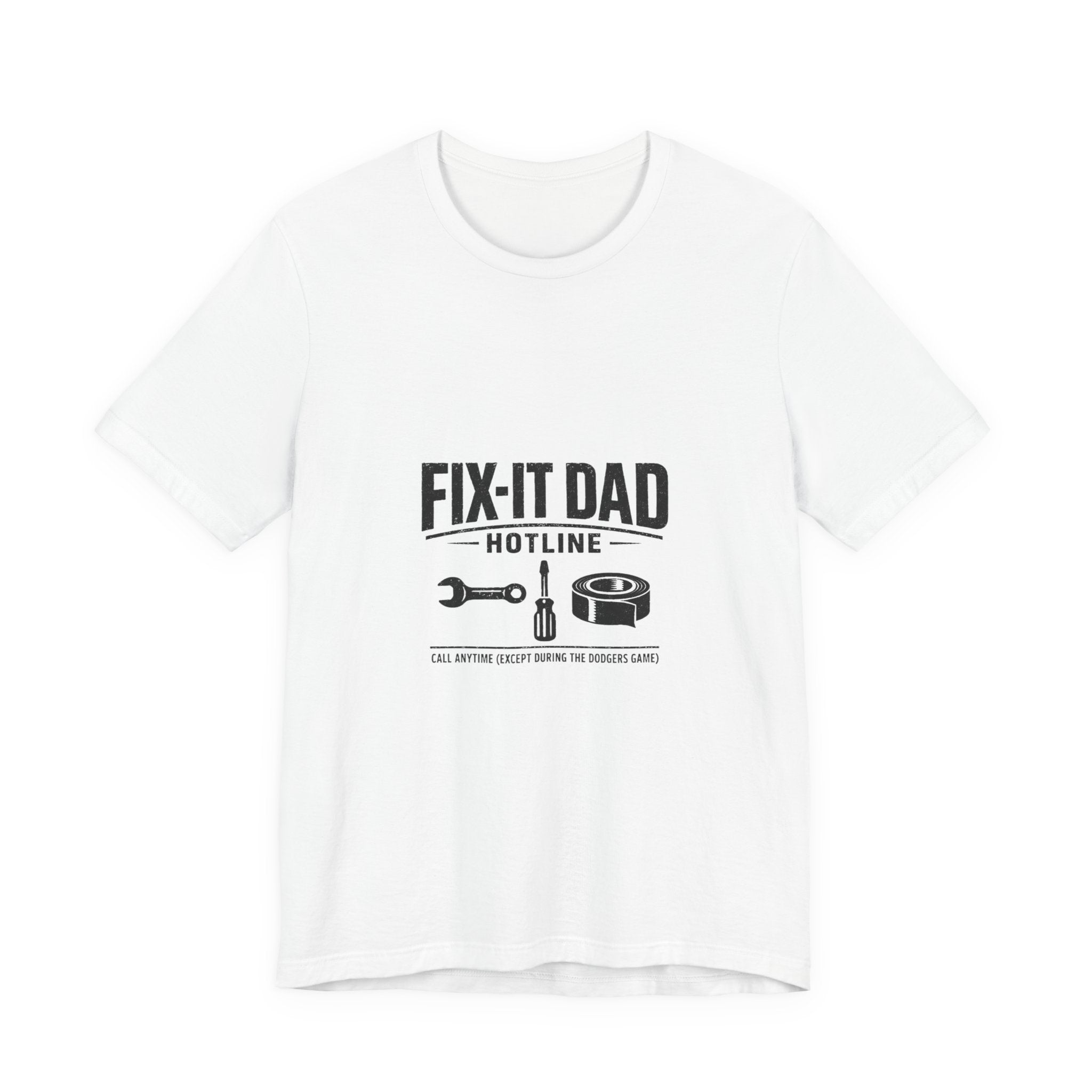Fix-It Dad Hotline T-Shirt | Dad Identity vintage typography, streetwear tee