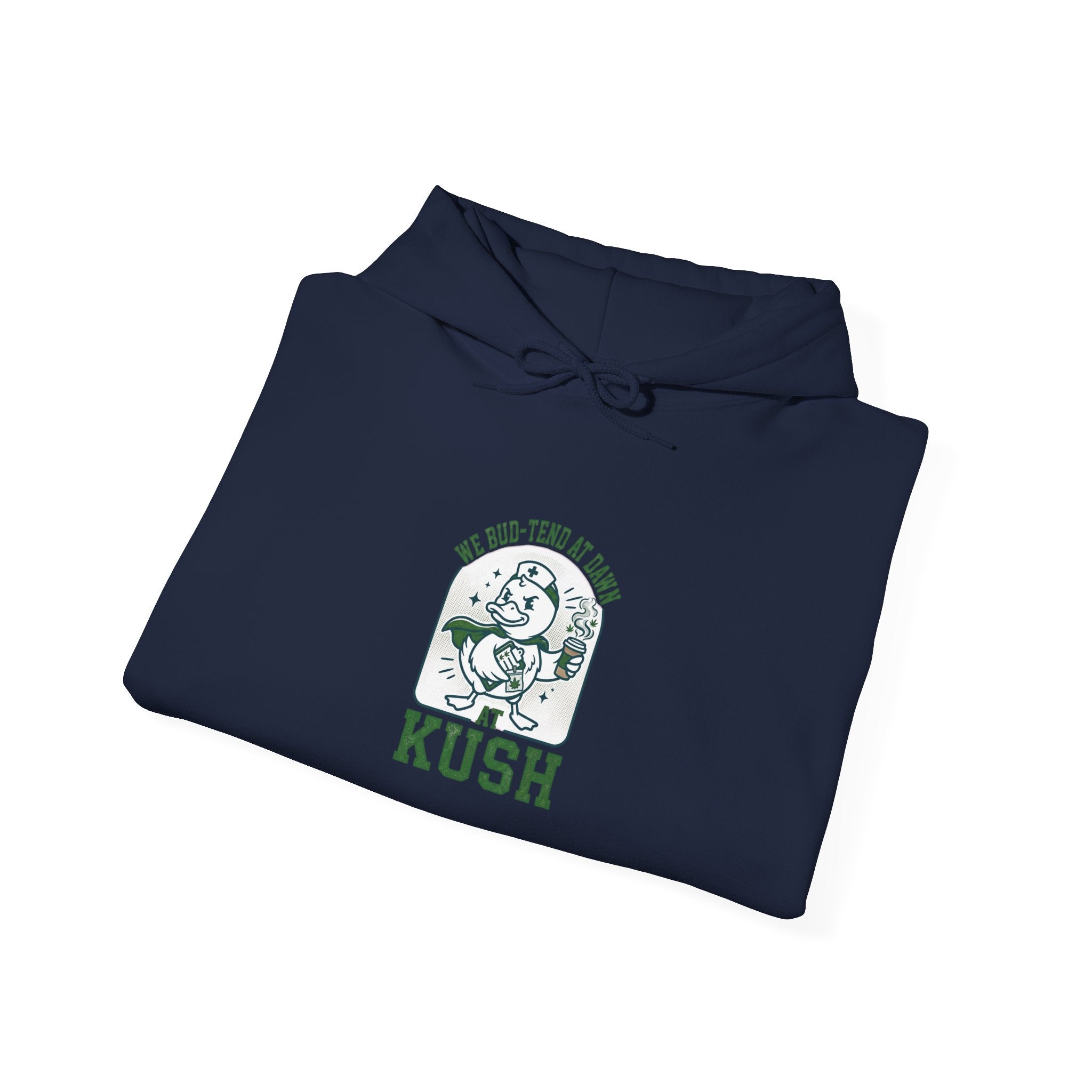Cute Ducks Nurse Humor Hoodie | playful medical chaos, scrub life